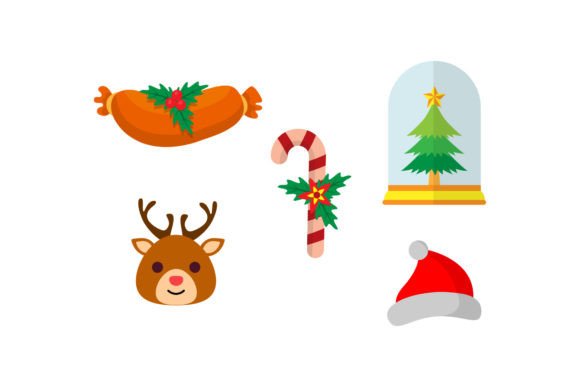 Christmas Celebration Illustrations for Branding