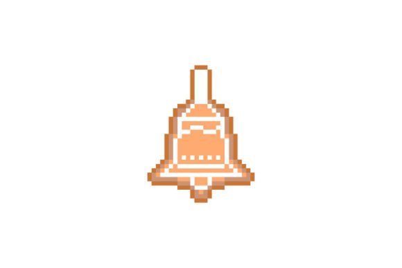 Christmas Gingerbread Pixel Art Illustrations
