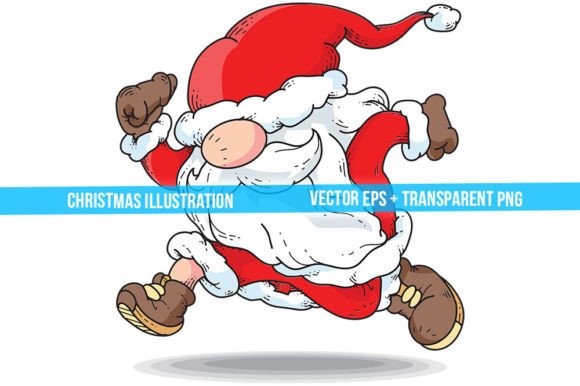Christmas Gnome Santa Illustrations Review