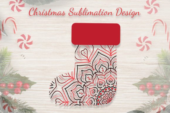Merry Christmas Sublimation Design - 6: Festive Illustrations