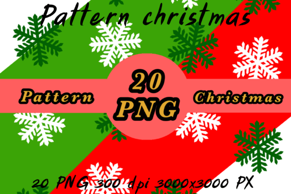 Pattern Christmas Illustrations for Crafters
