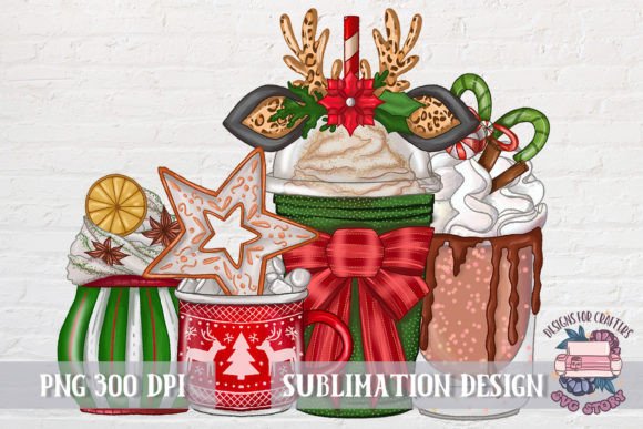 Review: Christmas Coffee PNG Sublimation for Embroidery