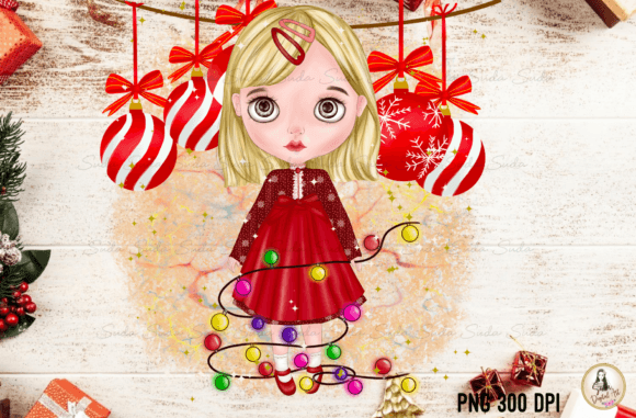 Review: Christmas Doll so Cute Sublimation for Holiday Embroidery