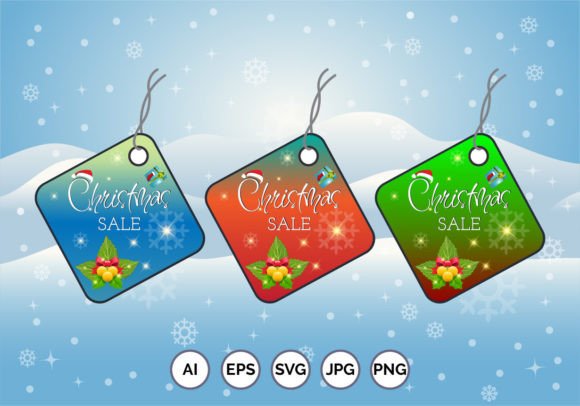 Review: Christmas Sale Badge and Tag Vector for Holiday Embroidery